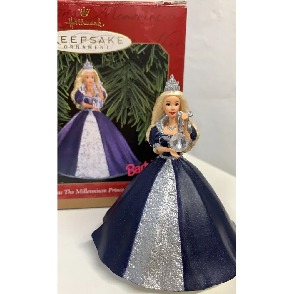 Hallmark Keepsake Ornament 1999 Barbie As “The Millennium Princess